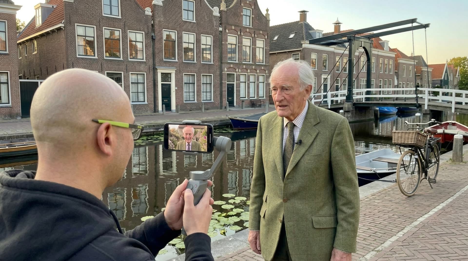 Een persoonlijk levensportret vastgelegd